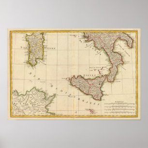 Italy and Slovenia Poster