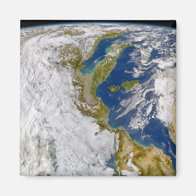 Italy And The Adriatic Sea. Magnet (Front)