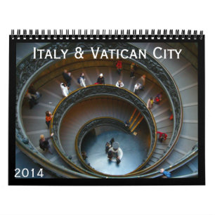 italy and vatican 2014 calendar