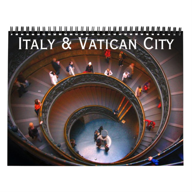 italy and vatican 2026 calendar (Cover)