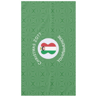 Italy Angel Christmas Flag Personalize Horizontal Tablecloth