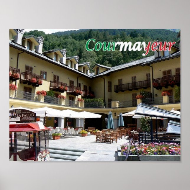Italy - Aosta Valley - Courmayeur - Poster (Front)