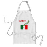 ITALY  APRON  CUSTOMIZE
