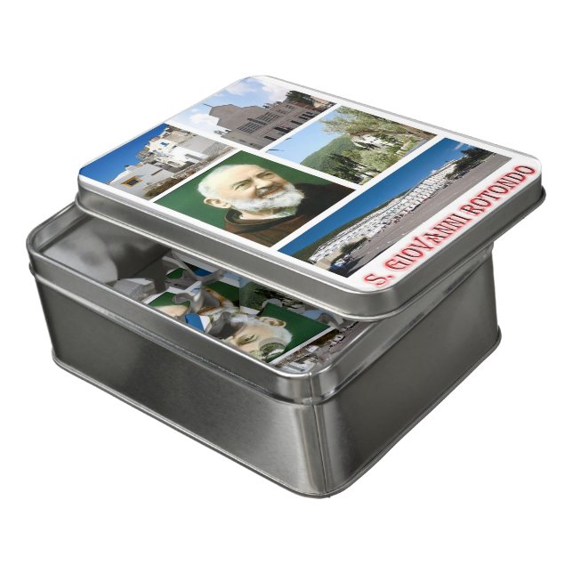 Italy - Apulia - Foggia - S.G.Rotondo - Mosaic - Jigsaw Puzzle (Lid Open)