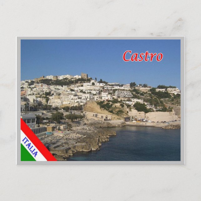 Italy - Apulia - Salento - Castro - Postcard (Front)