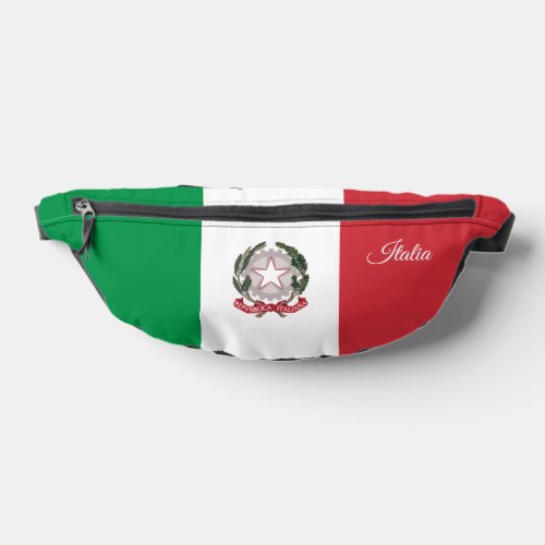 Italy bag Italian flag fashion Italia Fanny Pack