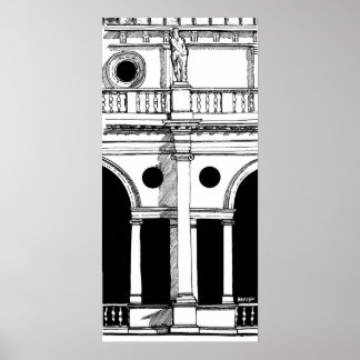 Italy Basilica Palladiana Travel Art Print