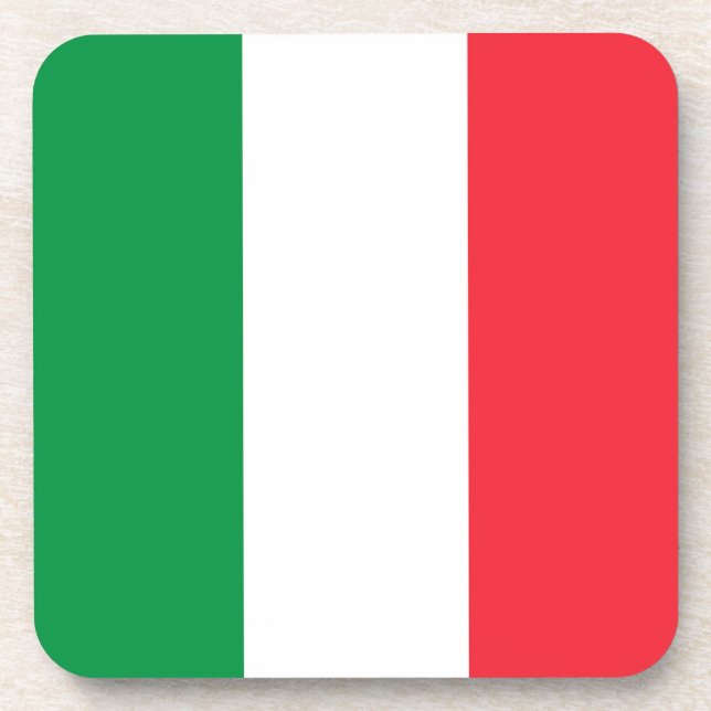 Italy Beverage Coaster (Front)