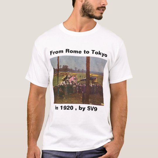Italy_Biplane _Antique (8) T-Shirt