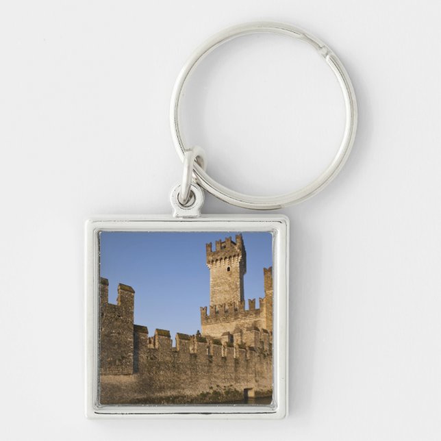 Italy, Brescia Province, Sirmione. Castello Keychain (Front)