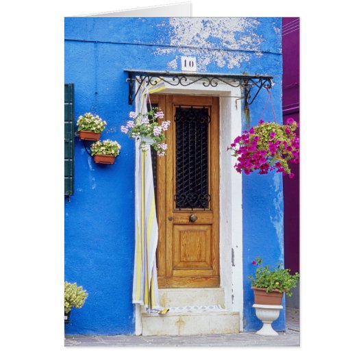 Italy- Burano Blue Cards (Front)