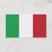 Italy - Business Business Card (Back)