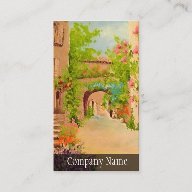 Italy Business Card (Front)