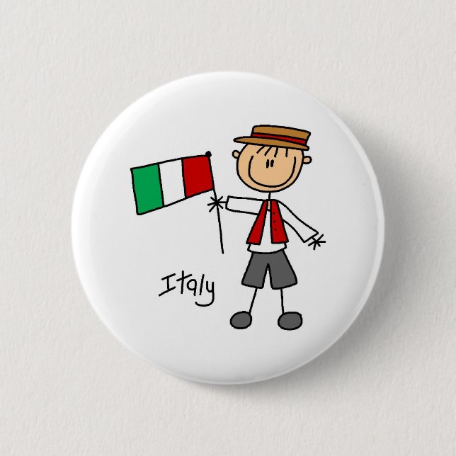 Italy Button (Front)