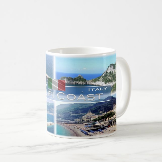 Italy # Campania - Amalfi Coast - Coffee Mug (Front Right)