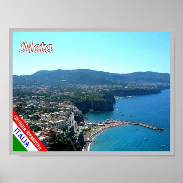 Italy - Campania - Amalfi Coast - Poster (Front)