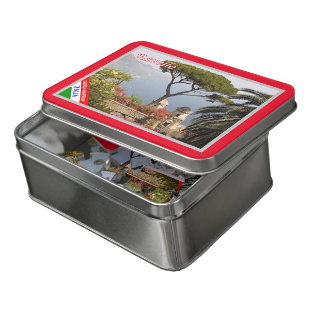 Italy - Campania - Amalfi Coast - Ravello - Jigsaw Puzzle (Lid Open)