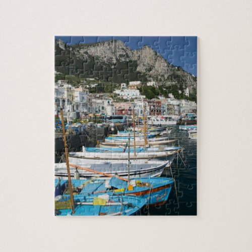 ITALY Campania Bay of Naples CAPRI Marina Jigsaw Puzzle
