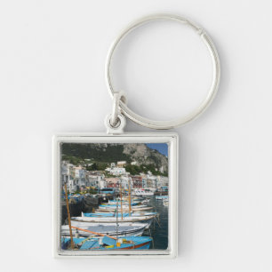 ITALY, Campania, (Bay of Naples), CAPRI: Marina Keychain