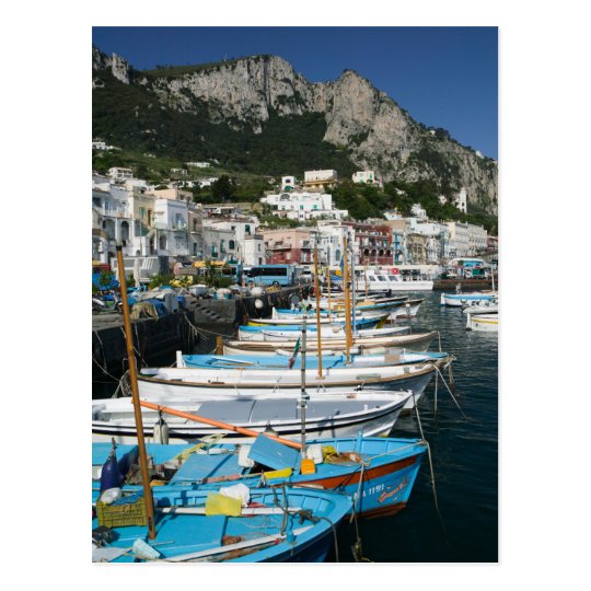 ITALY, Campania, (Bay of Naples), CAPRI: Marina Postcard