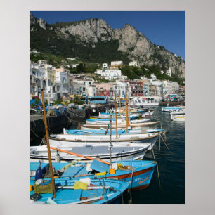 ITALY, Campania, (Bay of Naples), CAPRI: Marina Poster