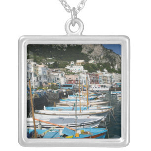 ITALY, Campania, (Bay of Naples), CAPRI: Marina Silver Plated Necklace