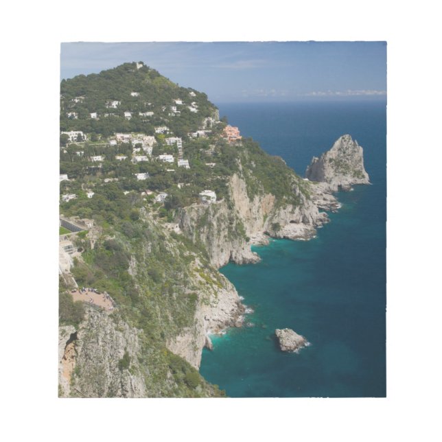 ITALY, Campania, (Bay of Naples), CAPRI: Notepad (Front)