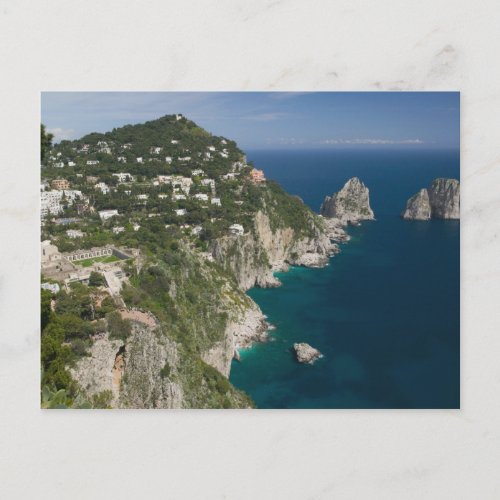 ITALY Campania Bay of Naples CAPRI Postcard