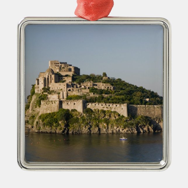 ITALY, Campania, Bay of Naples), ISCHIA, 2 Metal Ornament (Front)