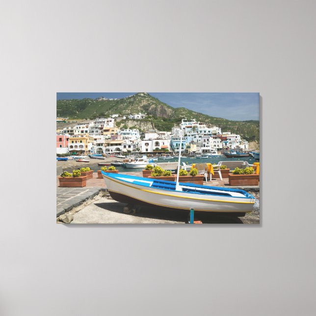ITALY, Campania, (Bay of Naples), ISCHIA, Canvas Print (Front)