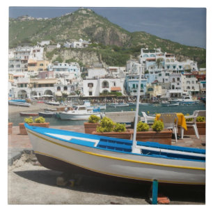ITALY, Campania, (Bay of Naples), ISCHIA, Ceramic Tile