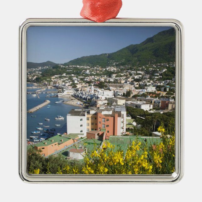 ITALY, Campania, (Bay of Naples), ISCHIA, LACCO Metal Ornament (Front)