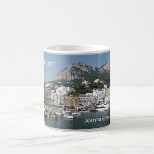 Italy _ Campania _ Capri _ Marina Grande _ Coffee Mug