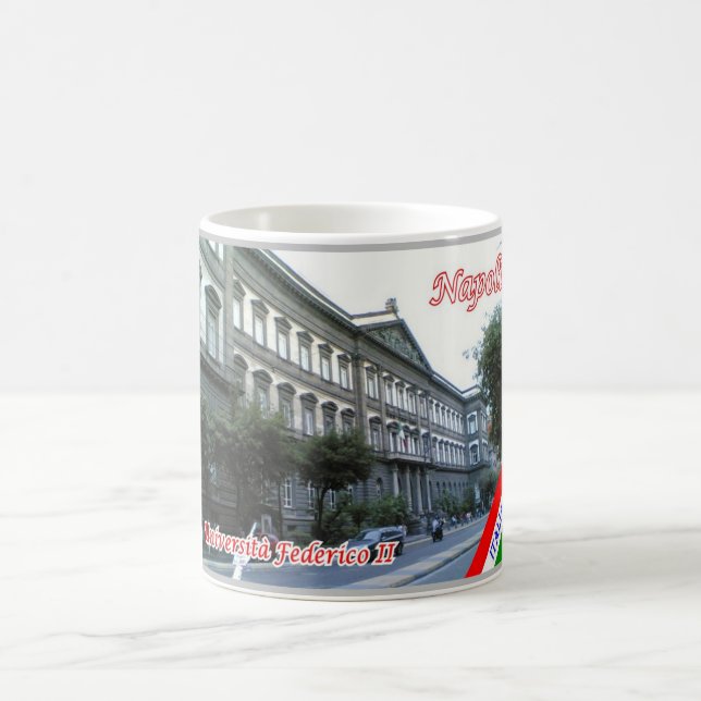 Italy - Campania - Naples - Federico II University Coffee Mug (Center)