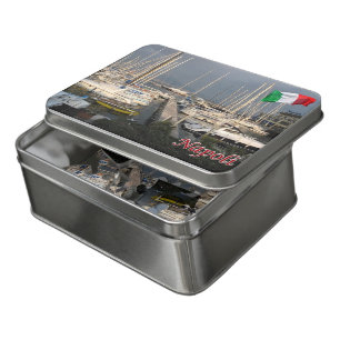 Italy - Campania - Naples - Harbour - Jigsaw Puzzle