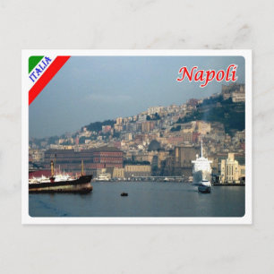 Italy - Campania - Naples - Harbour - Postcard