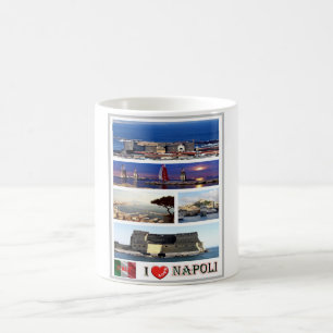 Italy - Campania - Naples - I Love - Coffee Mug
