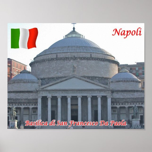 Italy - Campania - Naples - Poster (Front)