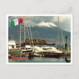 Italy - Campania - Naples - Vesuvius View - Postcard