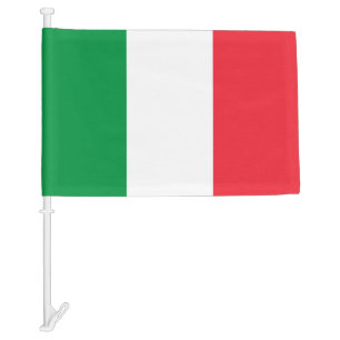 Italy Car Flag