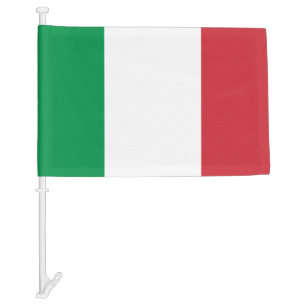 Italy Car Flag
