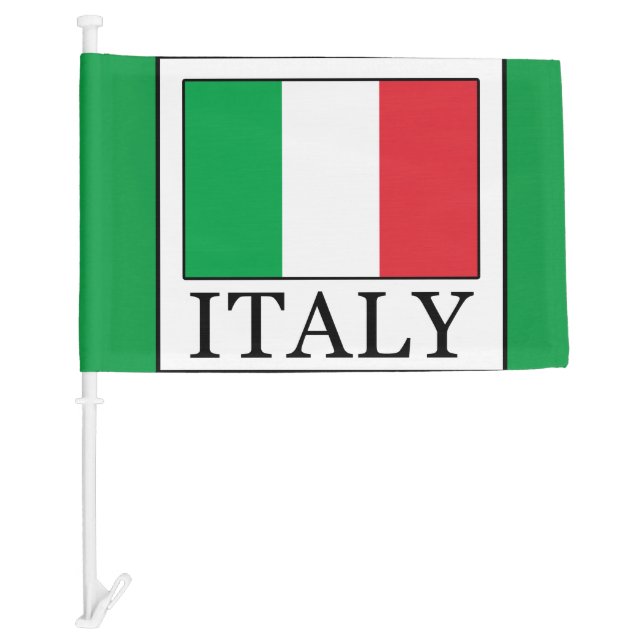 Italy Car Flag (Front)
