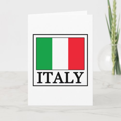 Italy Card