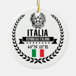 Italy Ceramic Ornament
