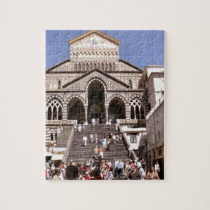 Italy, Church on the Amalfi coast Jigsaw Puzzle