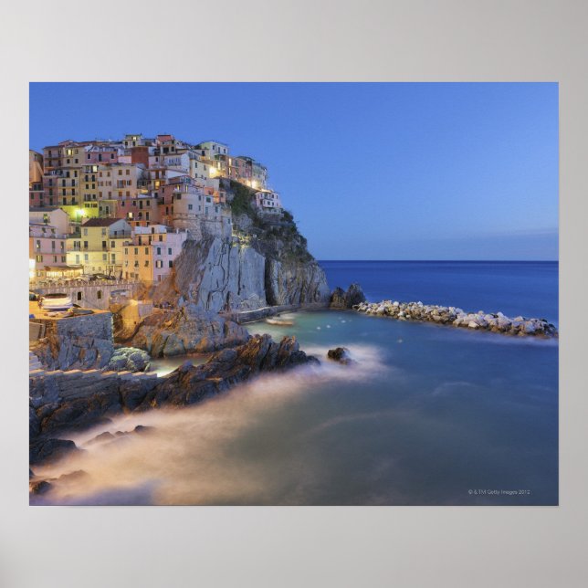 Italy, Cinque Terre, La Spezia Province, Poster (Front)