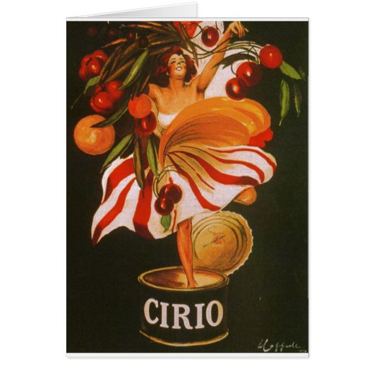 Italy - Cirio Tomatoes Cards (Front)