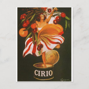 Italy - Cirio Tomatoes Postcard