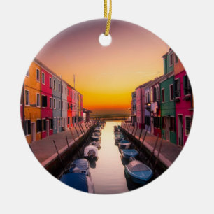 Italy Cityscape Ceramic Ornament