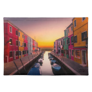 Italy Cityscape Cloth Placemat